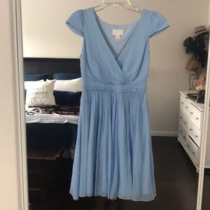 J.Crew bridal dress light blue size 2
